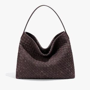 Woven Sueded Hobo Bag - Hot this season